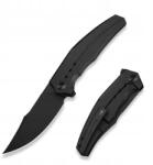 WEKNIFE Összecsukható kés WeKnife Kyklos Black Titanium, Black Stonewashed M390 (WE23086) (WE23086-1)
