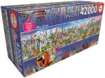 Educa - Puzzle Adrian Chesterman: În întreaga lume - 42 000 piese Puzzle