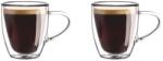 Altom Design Set 2 cani Espresso Andrea, sticla borosilicata, 80 ml