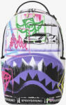 Sprayground Stencil Shark Attack Negru Și Alb Split Ghiozdan De Spate Școala Gimnazială- Liceu Negru 29 x 15 x 45.7cm B8538 (B8538)