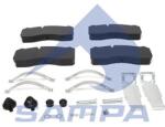 SAMPA set placute frana, frana disc SAMPA 096.613 (096.613)