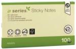 A-series Notite adezive, A-Series, 125 x 75 mm, galben, 100 file (AY000801) - forit