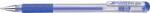 Pentel Roller cu gel, Pentel, Hybrid GelGrip, 0.6 mm, plastic, albastru (PE102132) - forit