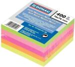 DONAU Notite autoadezive, Donau, 76 x 76 mm, neon, 400 file (DN100881) - forit