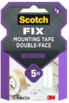 Scotch Banda dublu adeziva montare oglinzi Scotch-Fix 3M, 19 mm x 1.5 m (3M261530)