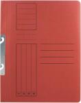 BASIC Dosar incopciat 1/1 Basic, carton, rosu, 10 bucati/set (RQ010633)