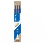 Pilot Rezerva roller cu gel Pilot Frixion Ball, 0.7 mm, albastru, 3 bucati/set (PI500008)