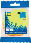 Info Notite adezive InFO, 70x70 mm, forma mar (IN583039)