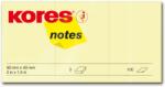 Kores Notite adezive, Kores, 40 x 50 mm, galben, 300 file (KS878050) - forit