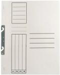  Dosar de incopciat 1/1, carton, alb, 25 bucati/set (DL2507) - forit