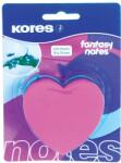 Kores Notite adezive, Kores, inima, 250 file, multicolor (KS879033) - forit