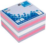 Info Notite adezive InFO, 75x75 mm, violet/roz/alb (IN565463)