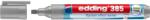 edding Marker flipchart edding Ecoline 385, corp din plastic reciclat, varf pensula flexibil, 1-5 mm, argintiu/gri (ED385026)