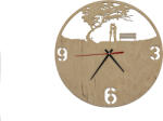 Amco Ceas de perete din lemn LoveClock 30 x 30 x 2.5 cm (PM179)