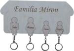 Amco Suport chei personalizat pentru familie 23.5x11.5x0.6 cm (PM265)