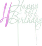 Amco Topper personalizat pentru tort 4 23 x 20 x 0.3 cm (194)