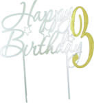 Amco Topper personalizat pentru tort 3 23 x 20 x 0.3 cm (193)