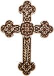 Amco Cruce 3D din Lemn Multilayer - Decor Rustic, Cadou pentru Persoane Credincioase, 40x28 cm (PM403)