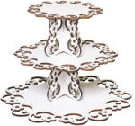 Amco Stand prajituri trei nivele detasabile 26x21 (PM375) Tava