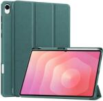 Techsuit Samsung Galaxy Tab S12 Plus zöld Techsuit Flex Trifold tok ceruzatartóval