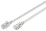 ASSMANN Patch Cord Digitus by Assmann DK-1632-A-003S-10, F/FTP, Cat. 6a, 0.3 m, Gray, 10 bucati (DK-1632-A-003S-10)