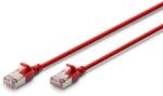 ASSMANN Patch Cord Digitus by Assmann DK-1632-A-003S-R-10, F/FTP, Cat. 6a, 0.3 m, Red, 10 bucati (DK-1632-A-003S-R-10)