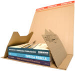 FitPack Cutie Carton Carti BookBox, 302x215x80mm, Autoadeziv, Banda Desigilare, Natur (BBA4-30221580)