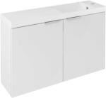 SAPHO Latus - Dulap pentru lavoar X 79x50x22 cm, 2x uși, alb LT110-SET01 (LT110-SET01)