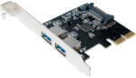 LogiLink PCI Express kártya, 2x USB 3.1 Gen2