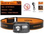 SUPERFIRE HL23-X fejlámpa (HL23-X)