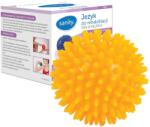 Sanity Safe & Helpful labda, 2 az 1-ben, rehabilitációhoz és masszázshoz, 8 cm, sündisznó típusú, Sárga (mingesanity8cm)