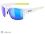 uvex Esntl Urban szemüveg, white matt/mirror blue