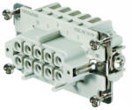 Weidmüller érintkezőbetét HDC, hüvely 500V, 16A, pólus: 10, HDC HE 10 FP 1873540000 (1873540000)