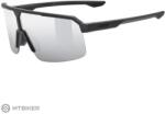 uvex ramp szemüveg, fekete matt/mirror silver s2