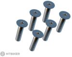 Leatt Titanium csavarkészlet Gravity kormányszárakhoz, 6 db