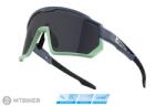 FORCE Drift szemüveg, stormy blue-mint, fekete kontrasztos lencsék