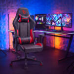  TItanForce gamer szék párnával - fekete/piros - 122 x 65 x 53 cm (BMD1124RD)