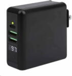 Manhattan Incarcator PowerBank, MANHATTAN Power Bank, 8000 mAh 4in1, negru (102452)