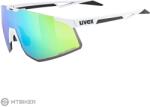 uvex Pace Perform small CV szemüveg, white matt/mirror green