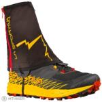 La Sportiva Winter Running Gaiter futó kamásli, fekete/sárga (S)