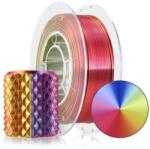 ROSA3D 3D Nyomtató Filament, Rosa3D, PLA Magic Silk Carnival, 1.75 mm, Csillogó, Trikolor, Könnyen Nyomtatható, Kezdőknek És Szakembereknek, Esztétikus, 300 g, Sárga/Kék/Fukszia (4320)