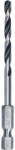 Bosch HSS PointTeQ fémfúró 4, 2 x 43 x 83 mm, 1/4" HEX befogással - 1 db (2608577870) - megatool