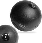 4Fizjo Gyógylabda crossfithez, 4FIZJO, csúszásmentes felület, Anti-Bounce System, megerősített PVC, 22.5 cm, 7 kg, Fekete (P-5907739315434)