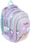 St. Majewski Ghiozdan scoala St. Majewski BPL58 cu 4 compartimente, 40 x 28 x 18 cm, Motiv Pusheen, Violet (TO-PLS-2681-XXX-PUSH-PC)