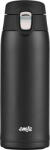 emsa TRAVEL MUG light thermal mug (black (matt), 0.4 liters, flip lid) (n2151000)