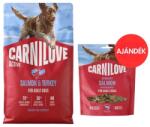 CARNILOVE Active Dog Salmon and Turkey Adult 4 kg lazac és pulyka kutyáknak + CARNILOVE Dog Crunchy Snack Salmon 200g AJÁNDÉK