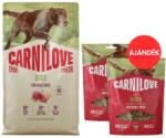 CARNILOVE True Fresh Dog Duck Adult 12 kg friss kacsával készült kutyáknak + CARNILOVE Dog Soft Snack Duck 2x200g AJÁNDÉK