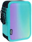 MILAN Penar cu instrumente de scris Milan Sunset - Turcoaz, 3 fermoare (52595) Penar