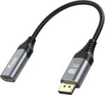 Equip 1.4 DisplayPort->HDMI 8K/ 60Hz St/Bu, lungime 0.15m gri (000000000000133446)