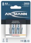 ANSMANN akku, ceruza, AA, 2850 mAh, Nagy energiafogyasztású eszközökhöz is, 4 db 5035212 (5035212)